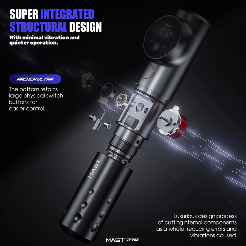 mast-archer-ultra-smart-vezetek-nelkuli-tetovalogep-bluetooth-verzio - kép 7