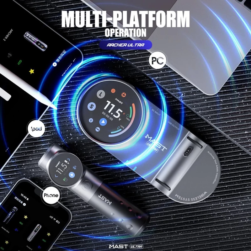 mast-archer-ultra-smart-vezetek-nelkuli-tetovalogep-bluetooth-verzio - kép 12